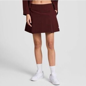 Champion Women's Maroon Mini Skort Size 14